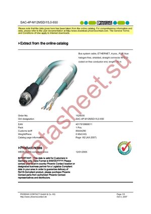 1524035 datasheet  